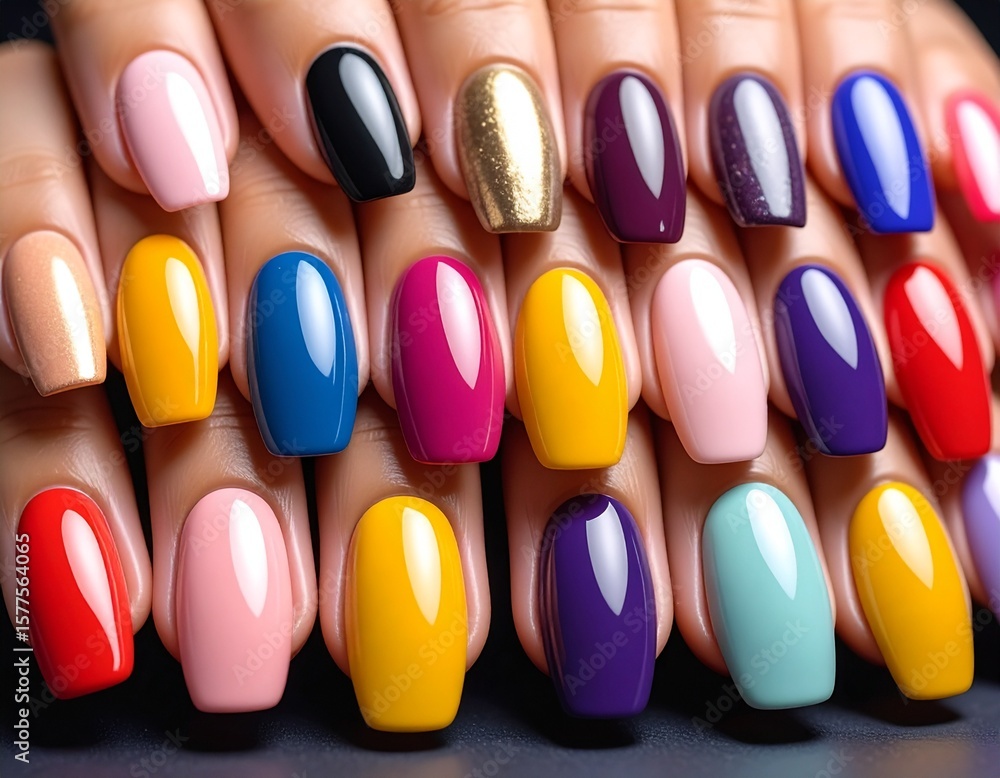 Obraz premium Nails colors