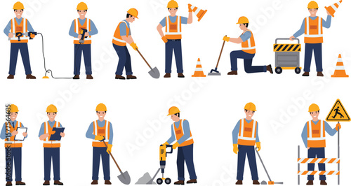 Construction Workers in Action: Essential Roles and Responsibilities on a Construction Site