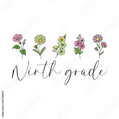 Ninth Grade Vibes – Freshman Year Back to School Shirt,  Gamer Style 9th Grade Tee