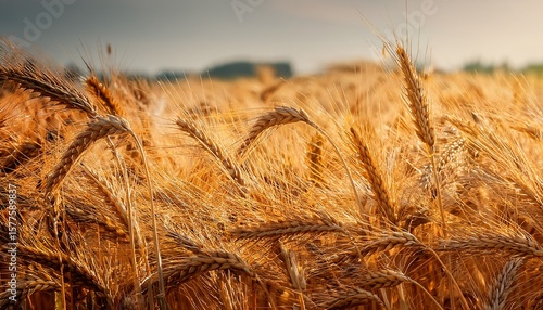 grain field barley hordeum vulgare ears barley field grain field grain cultivation cereals cereal ears barley ears plants nature cultivation agriculture economy brown close up