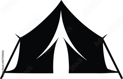 Read names of colors and color camping tents educational