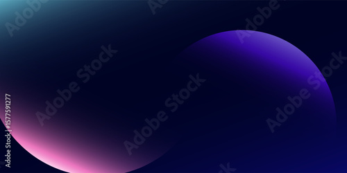 three dimensional earth dark blue and purple circle background