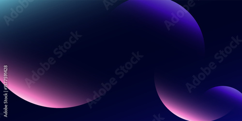 three dimensional earth dark blue and purple circle background