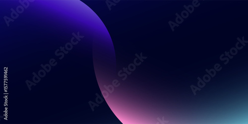 three dimensional earth dark blue and purple circle background