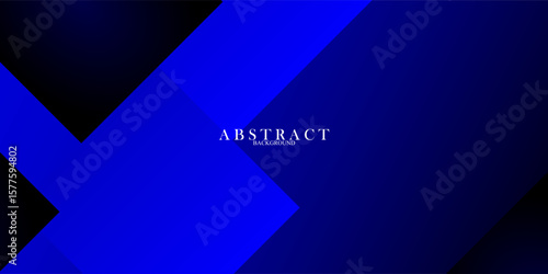Vector Abstract, science, futuristic, energy technology concept. Digital image of light rays, stripes lines with blue light, speed and motion blur over dark blue background