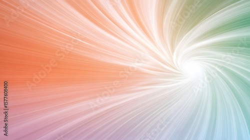 Abstract Pastel Swirl Background Spiral Design