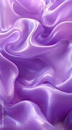 Soft purple silk fabric with gentle waves.