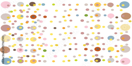 Multicolored dot background