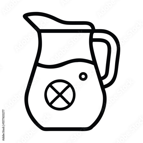 Decanter vector illustration
