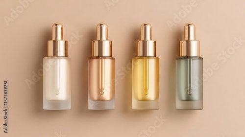Four Serum Bottle