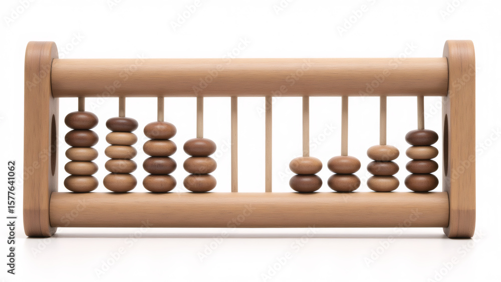 Wooden Abacus Toy: Educational Counting Tool for Kids, Early Math Learning. Wooden Abacus Toy: Educational Counting Tool for Kids, Early Math Learning.