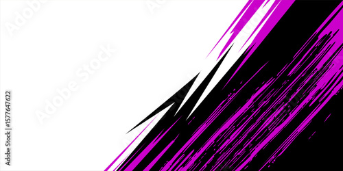 Exclusive and sporty color racing car livery design. Printable vector file below. Universal use.