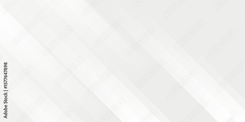 Obraz premium Abstract white background. Minimal geometric white light background