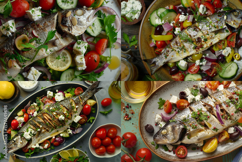 fish and vegetables