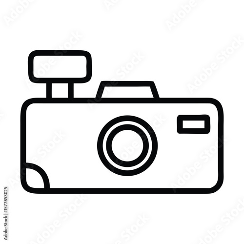 Photo camera icon  Vector
