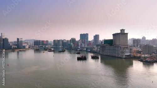 Wallpaper Mural Aerial photography of Macau, China Torontodigital.ca