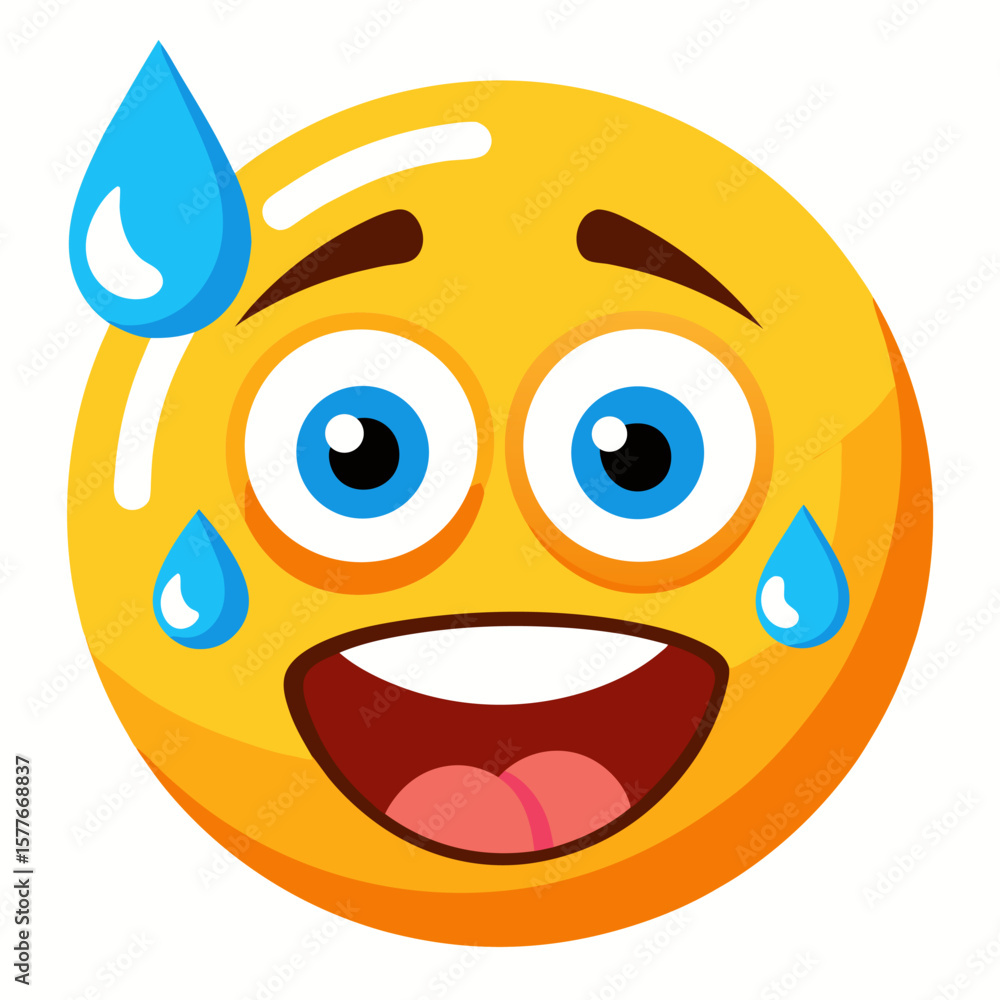 Fototapeta premium smiley face emoticon