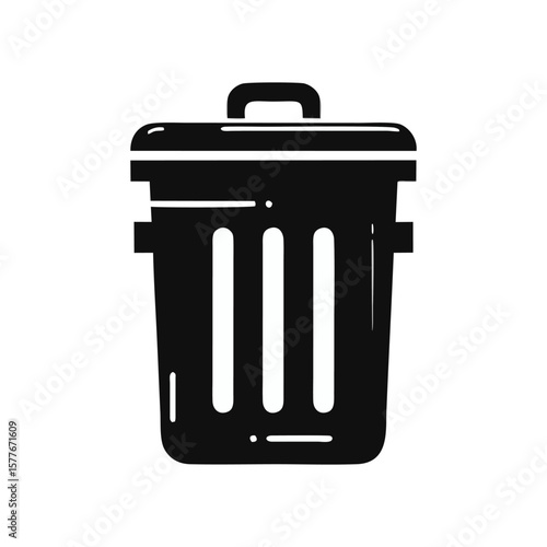 recycling bin vector logo icon	