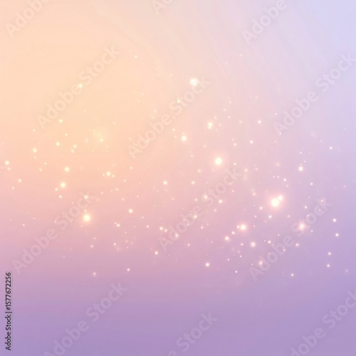 abstract Soft Pastel Gradient Background with Dreamy Bokeh Light Effects