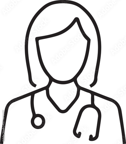 doctor with white background