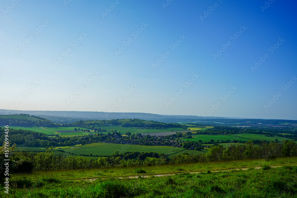 Obraz premium Views of countryside in the south of England