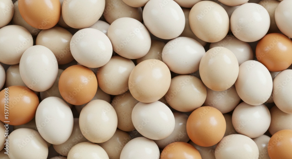 Eggs in various shades Eggs in various shades