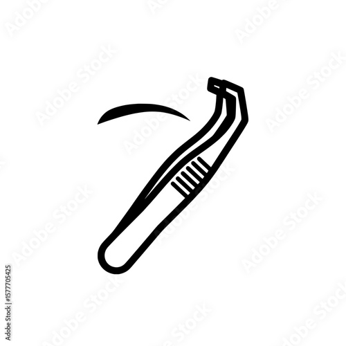 toothbrush with toothpaste for dental hygiene and care