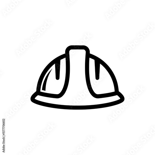 Construction helmet safety headgear for industrial work sites