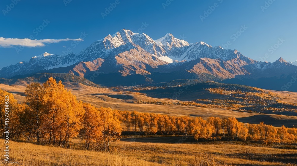 Fototapeta premium autumn, landscape ,mountains