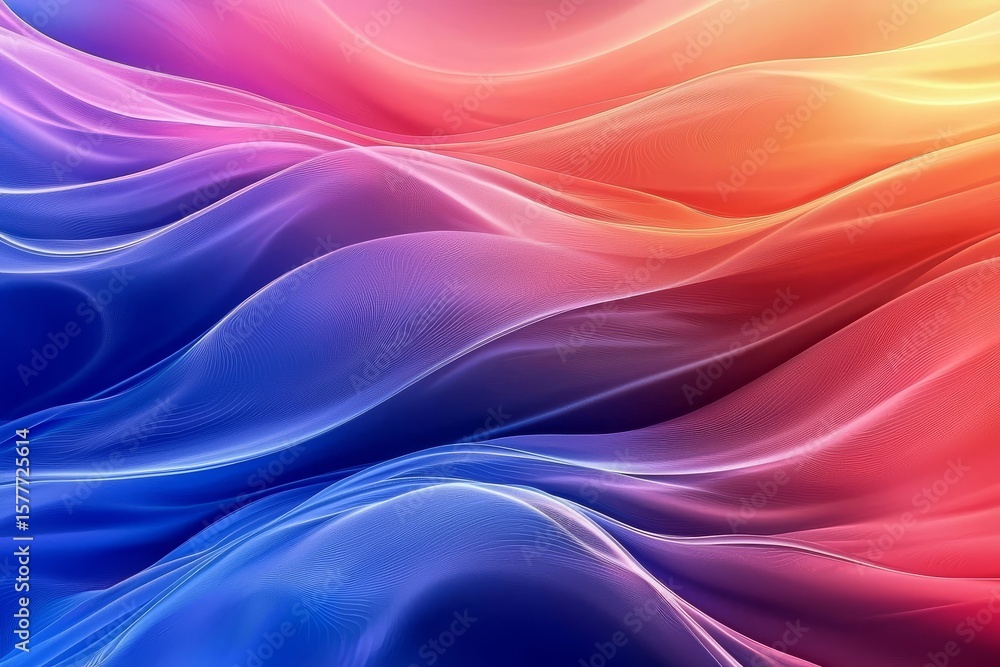 Fototapeta premium Captivating abstract backdrop featuring dynamic waves.