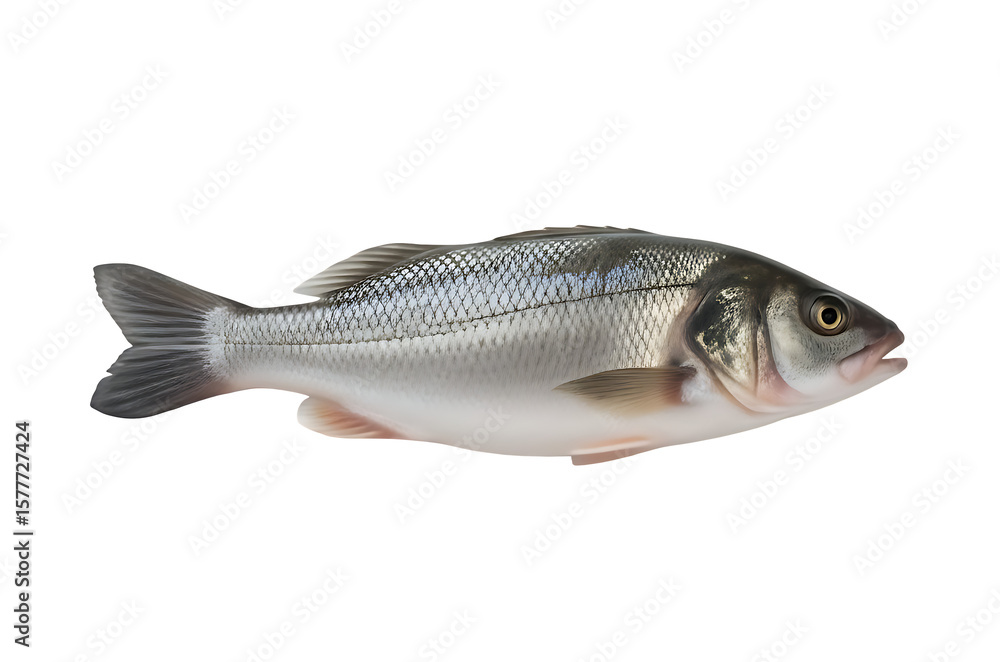 fish on white background fish on white background