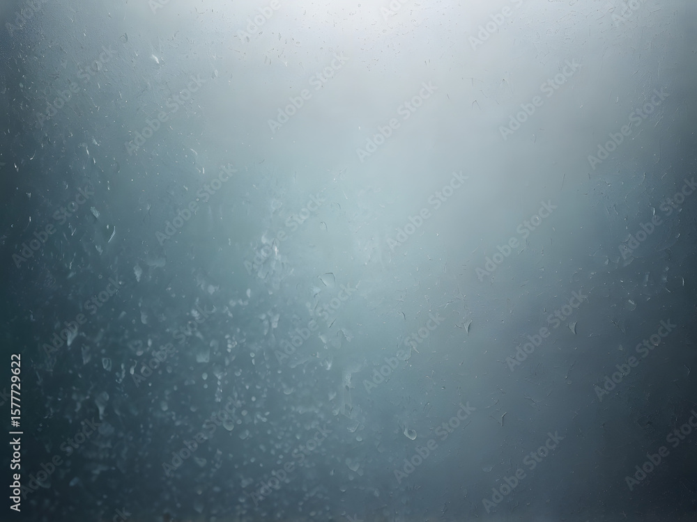 Obraz premium Frosted Glass Foggy Blue Background Texture