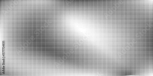 Background with black dots - stock vector. Basic halftone dots effect in black and white color. Halftone effect. Dot halftone. Black white halftone.modern dots arts