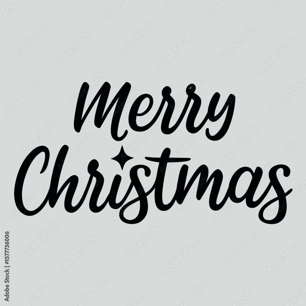 Fototapeta premium A joyful-and-festive-hand-lettered-script 