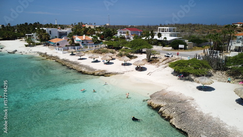 Photos Boca catalina beach in aruba drone shot