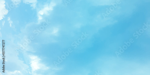 Blue sky, sun, clouds. A peaceful moment with underlying complexity. A reflection of the sky on thin clouds. Hidden emotions beneath a bright exterior like feeling melancholic on a good day background