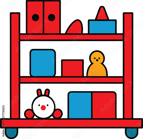 children s toy shelf