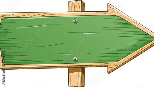 blank green wooden road sign guide board, arrow shaped street sign board, cutout png.arrow, billboard, clip, direction, directional, guide, hardwood, panel, point, pointer, post, signpost, signs, 