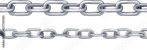 straight steel chain isolated on white transparent background. silver reflective chain. cut out.link, bond, clip, connection, gem, grey, hard, jewellery, metallic, power, reflective, row, safety, 