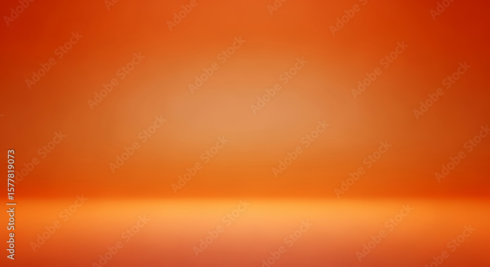 Orange gradient backdrop. Abstract orange studio background for product presentation, display. Warm, inviting, and modern design Orange gradient backdrop. Abstract orange studio background for product presentation, display. Warm, inviting, and modern design