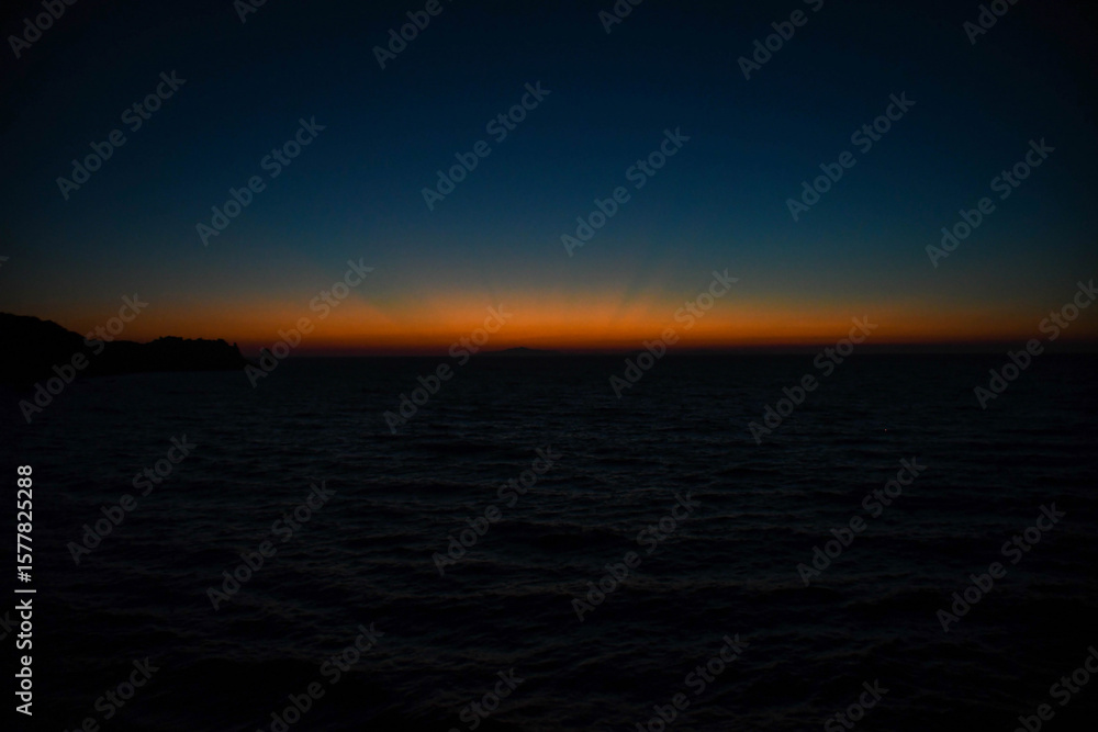Obraz premium background sunset