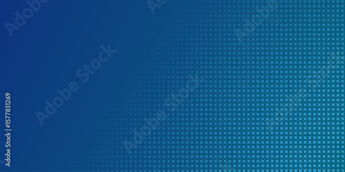 Abstract geometric pattern with small and large stars Halftone Pattern Vector Abstract Geometric Technology Background. stars Half Tone Texture. Minimal Style Dynamic Tech Wallpaper