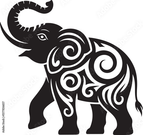 "Majestic Elephant Silhouette Vector"

"Walking Elephant Outline Art"

"Tribal Elephant Design Clipart"

"Cute Baby Elephant Silhouette"

"Elephant Family in Safari Style"

