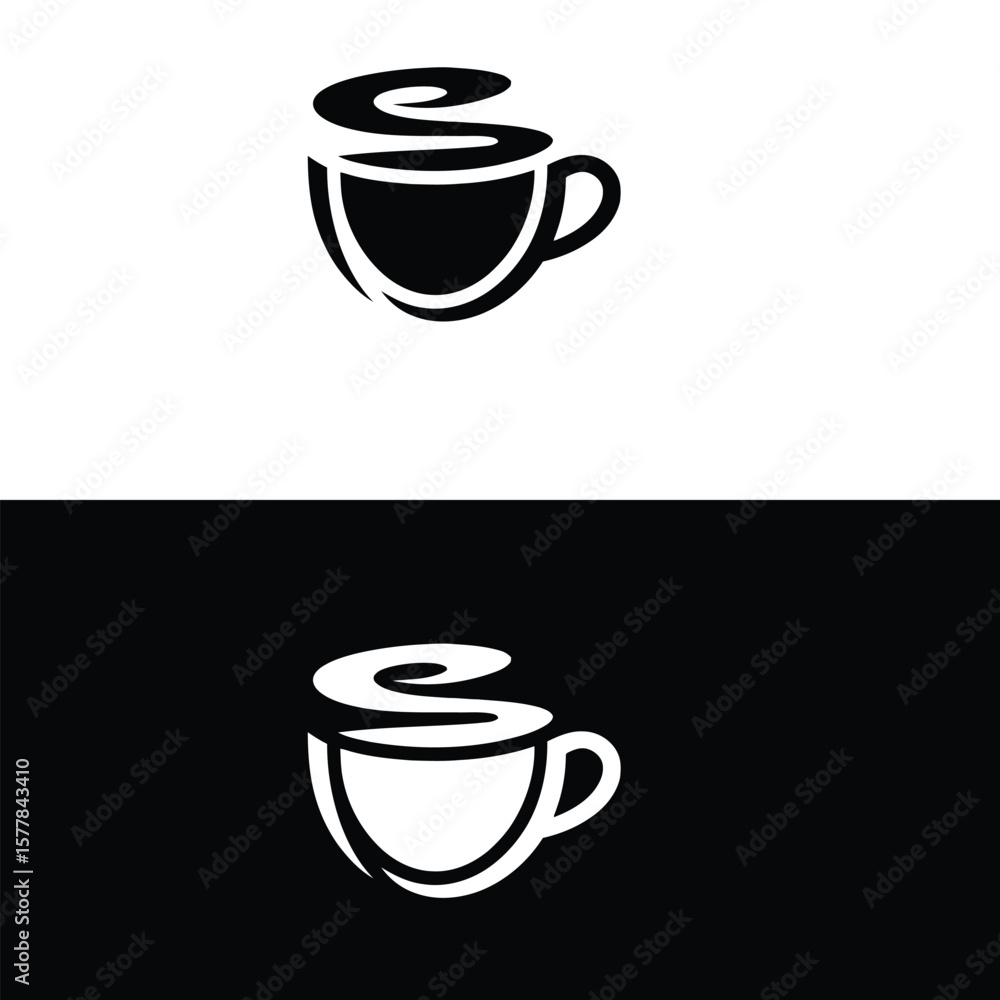 Obraz premium coffee cup icons