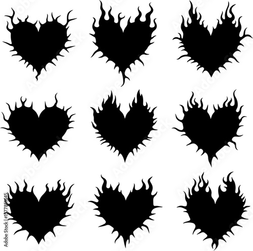 Dark Fantasy Tattoo Art Collection – Skulls, Dragons, Hearts & Mythical Creatures lion vector

