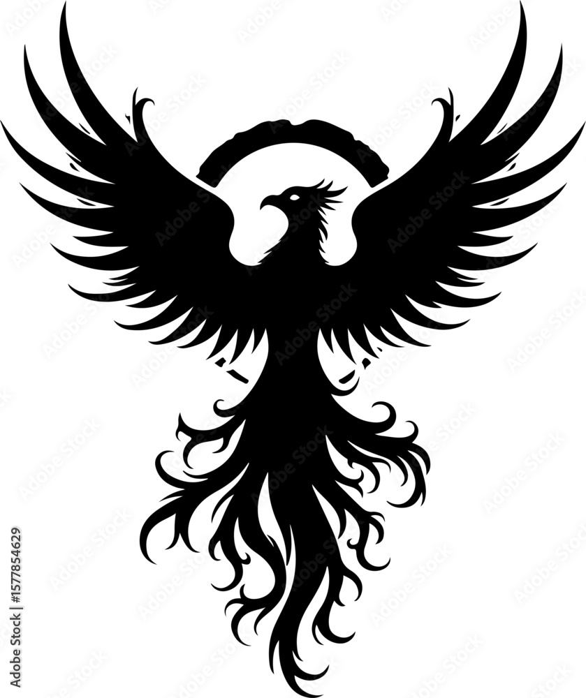 Obraz premium Dark Myth: Warrior, Serpent & Skull Tattoo Collection