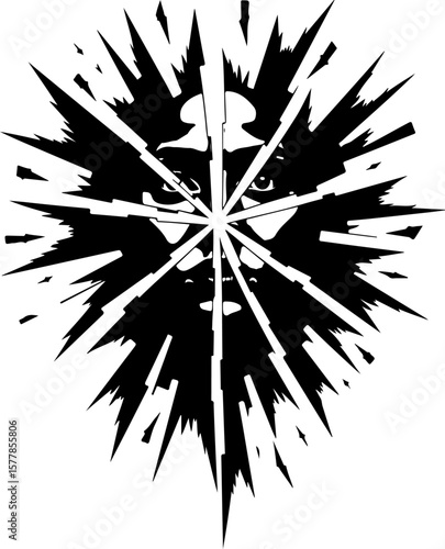 Dark Fantasy Tattoo Art Collection – Skulls, Dragons, Hearts & Mythical Creatures vector

