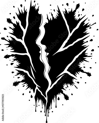 Dark Fantasy Tattoo Art Collection – Skulls, Dragons, Hearts & Mythical Creatures vector

