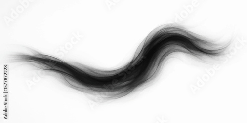 White background smoke in swirling, colorful patterns with smooth, flowing motion