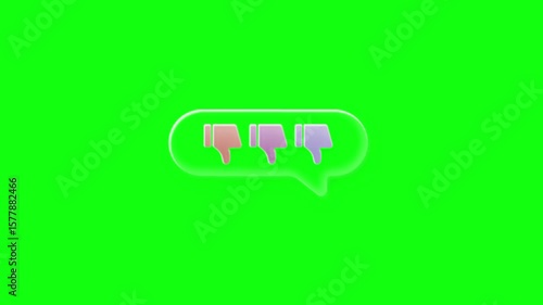 Wallpaper Mural dislike icon animation Torontodigital.ca